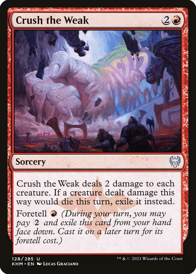 Card image of Crush the Weak