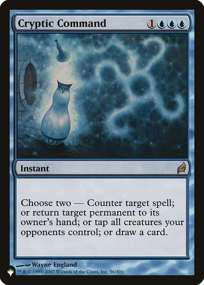 Card image of Cryptic Command