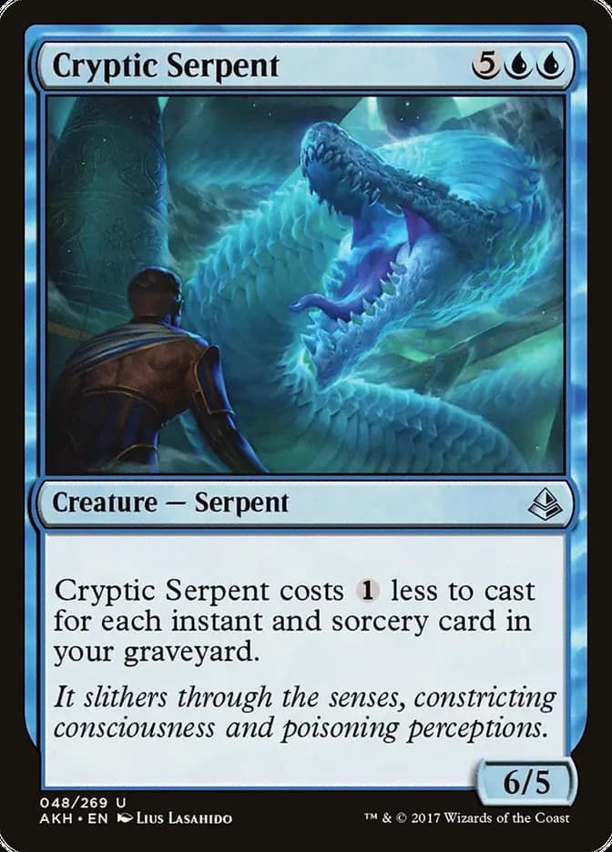 Card image of Cryptic Serpent