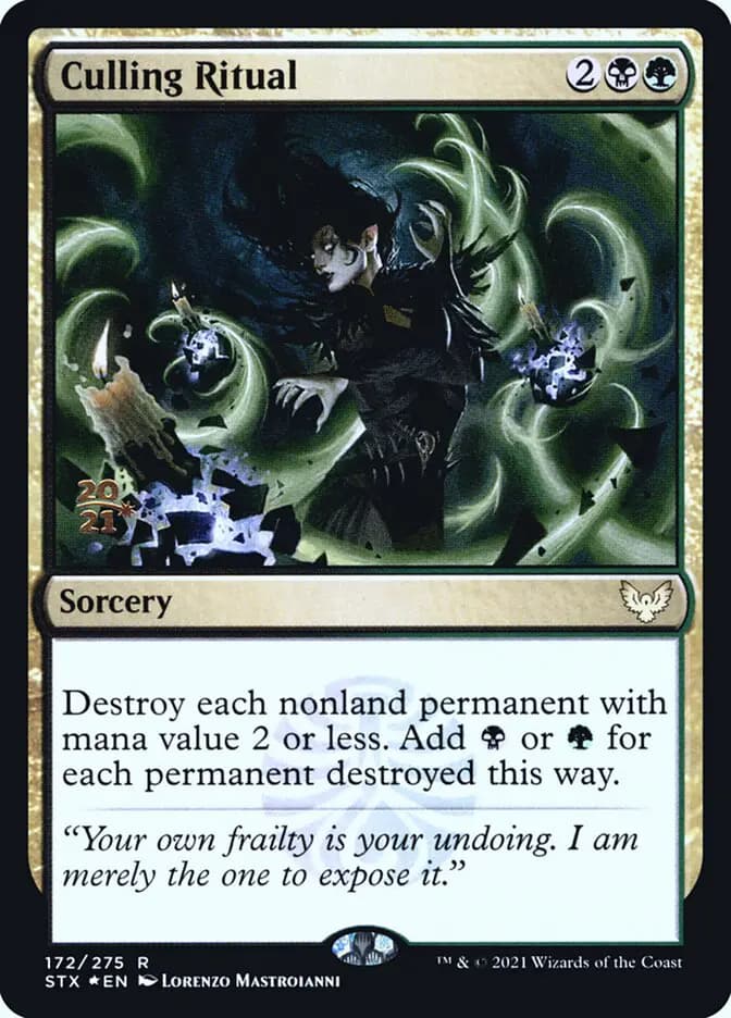Card image of Culling Ritual