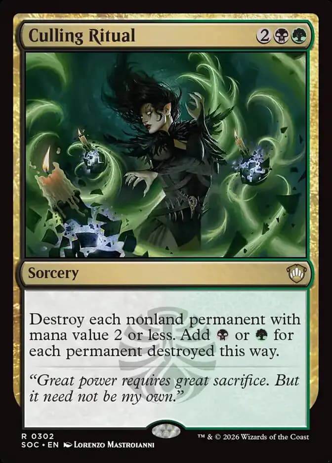 Card image of Culling Ritual