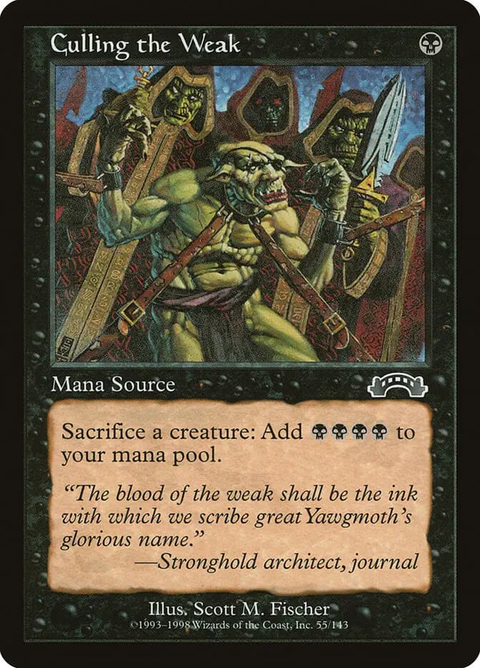 Card image of Culling the Weak