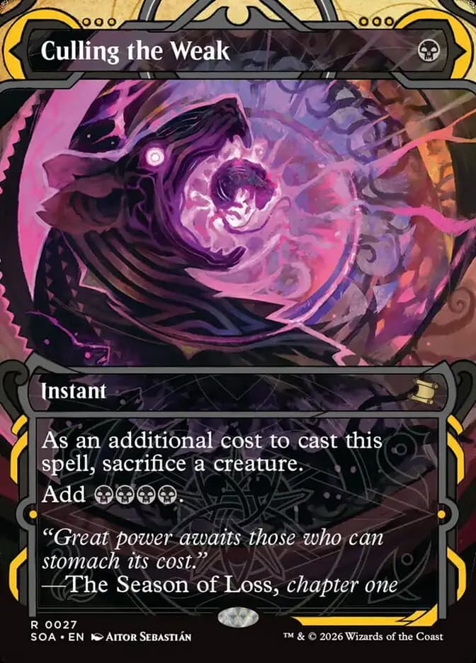 Card image of Culling the Weak