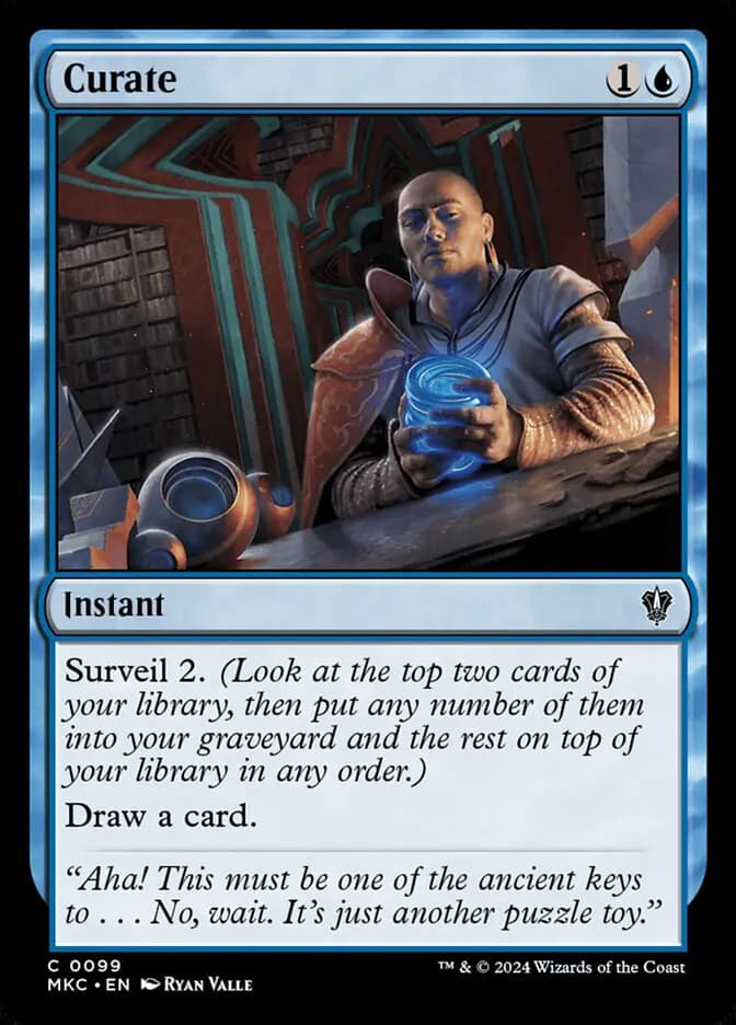Card image of Curate