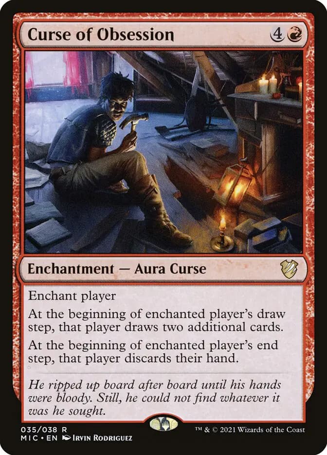 Card image of Curse of Obsession