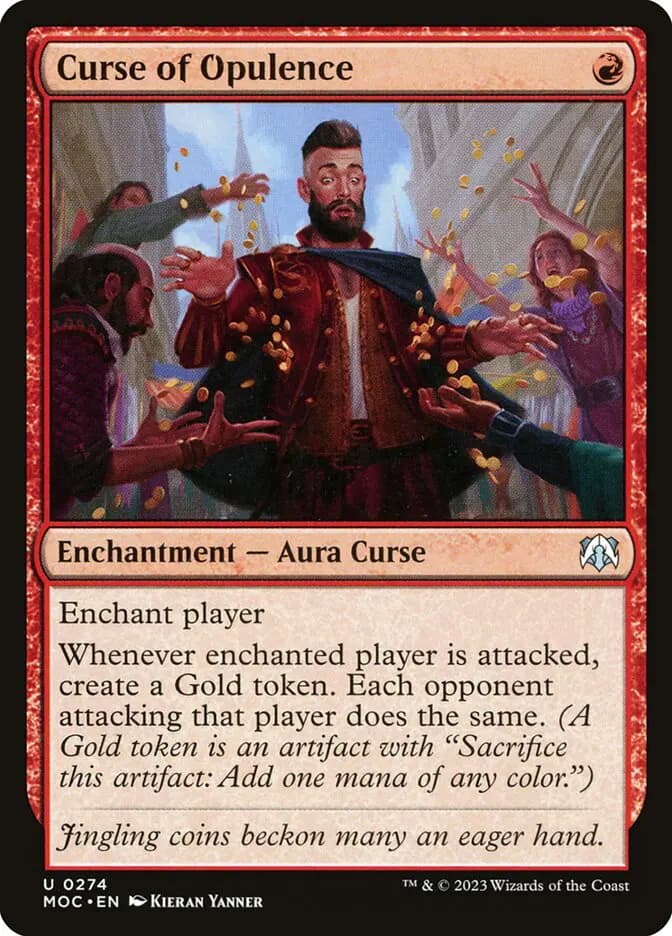 Card image of Curse of Opulence