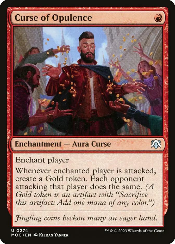 Card image of Curse of Opulence