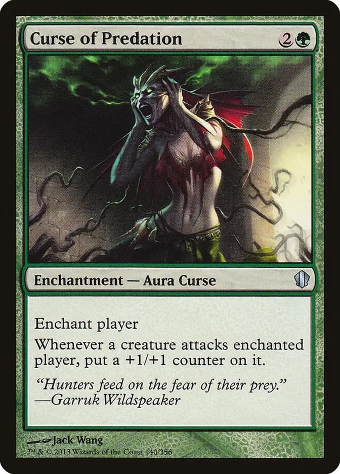 Card image of Curse of Predation