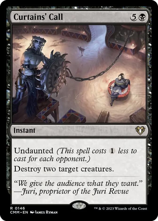 Card image of Curtains' Call