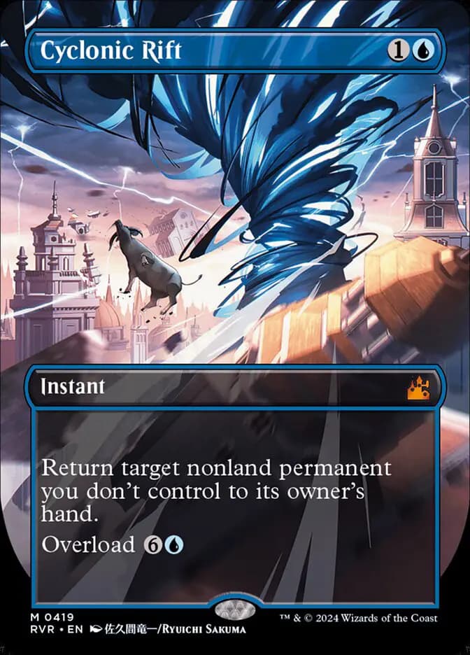 Card image of Cyclonic Rift