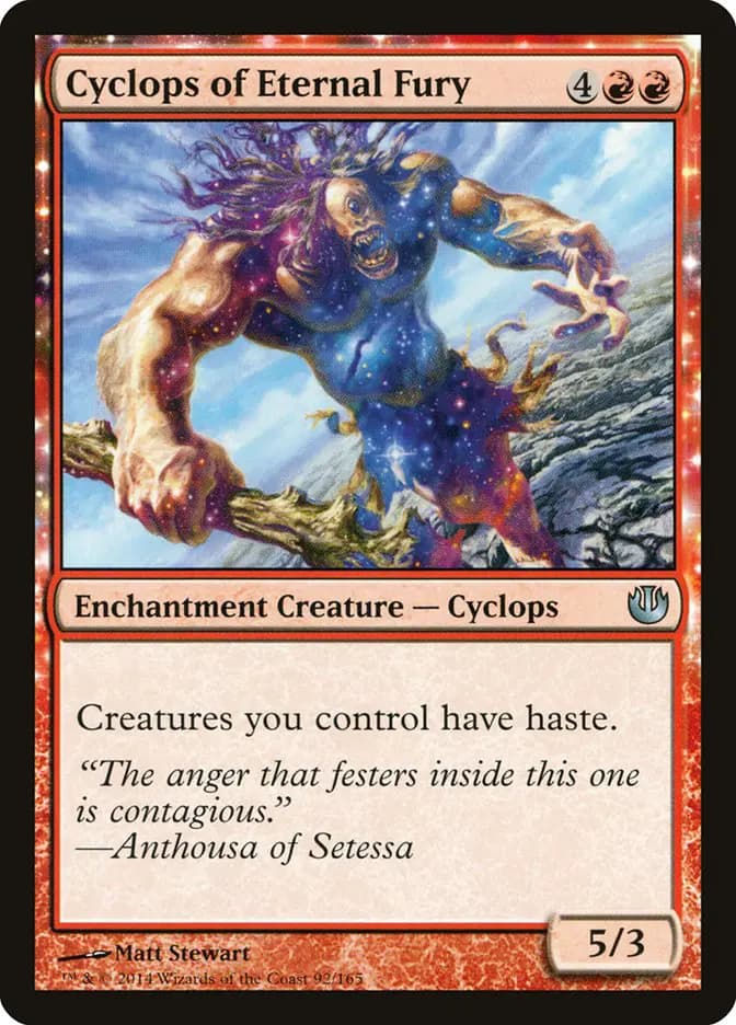 Card image of Cyclops of Eternal Fury