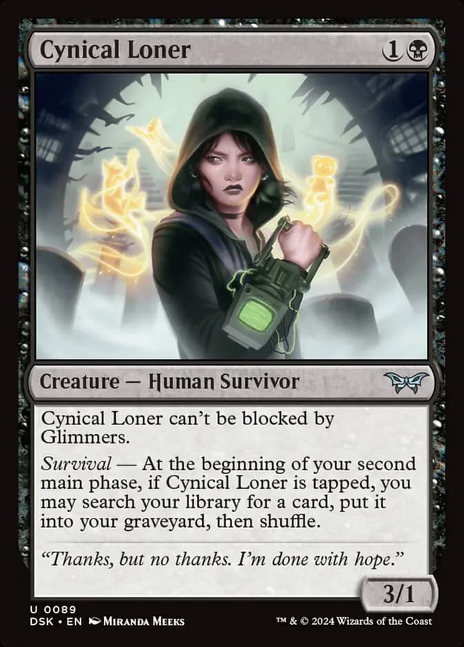 Card image of Cynical Loner