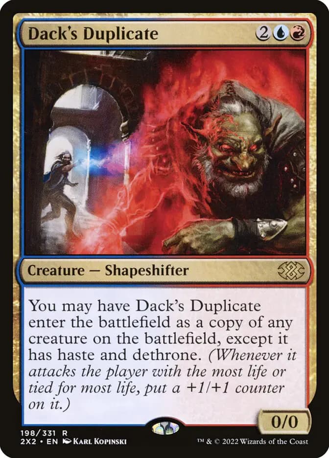Card image of Dack's Duplicate