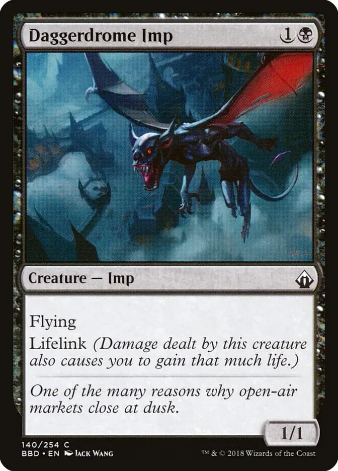 Card image of Daggerdrome Imp