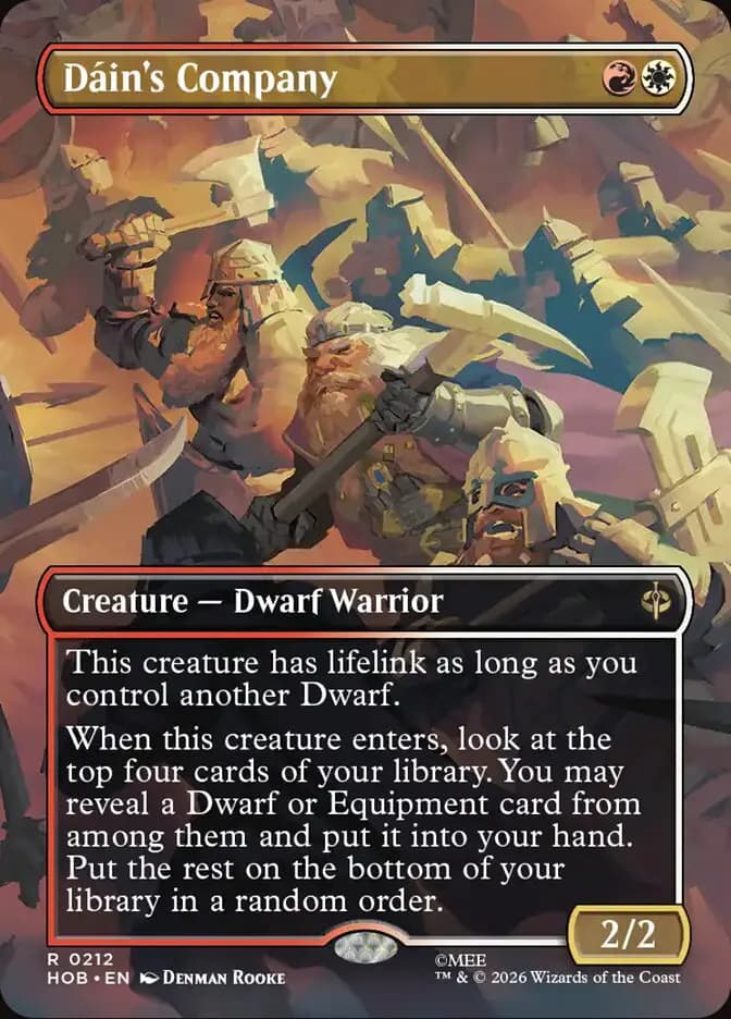 Card image of Dáin's Company
