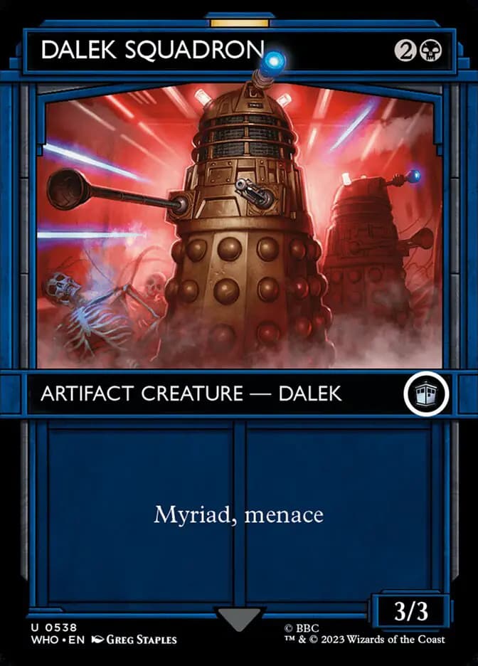 Card image of Dalek Squadron