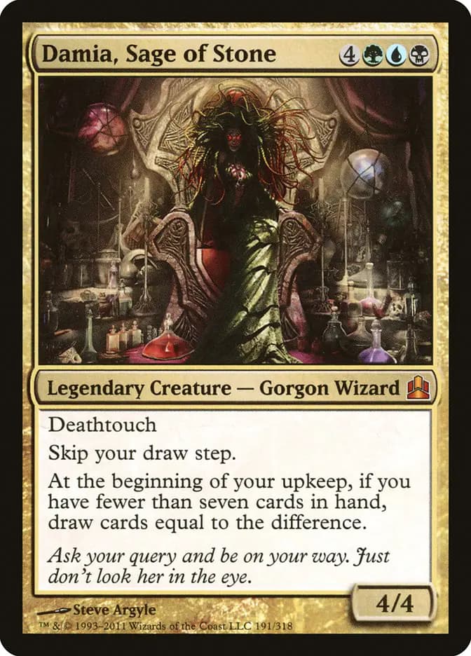 Card image of Damia, Sage of Stone