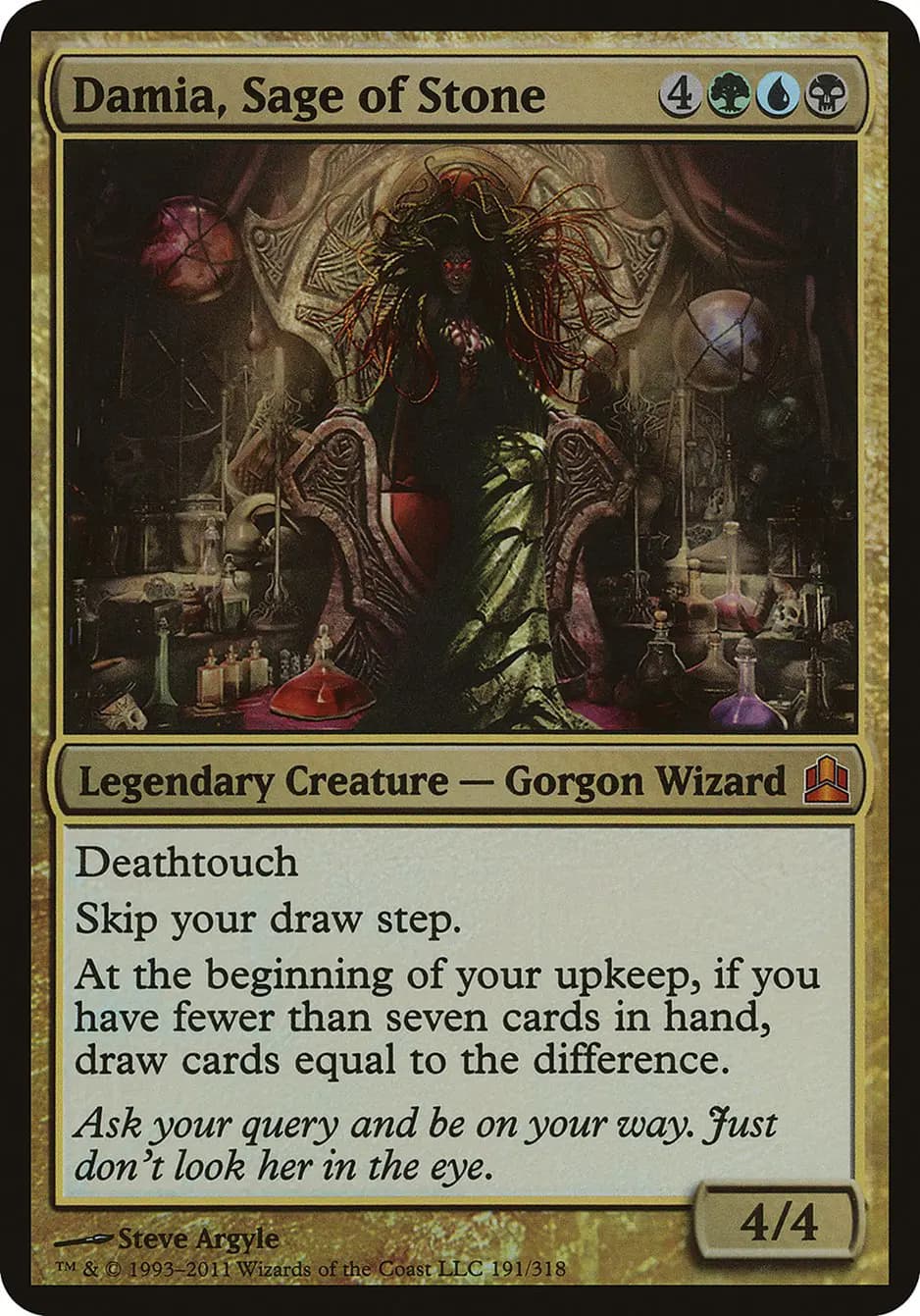 Card image of Damia, Sage of Stone