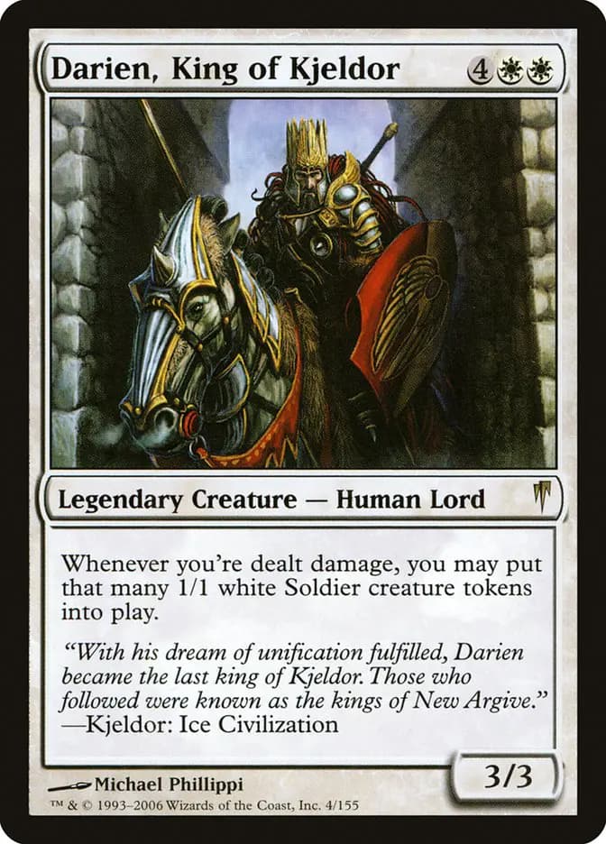 Card image of Darien, King of Kjeldor