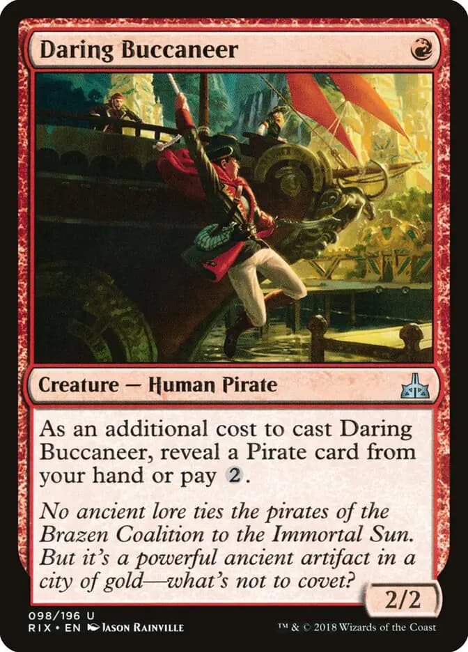 Card image of Daring Buccaneer