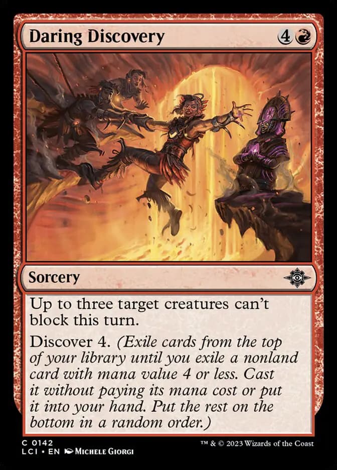 Card image of Daring Discovery