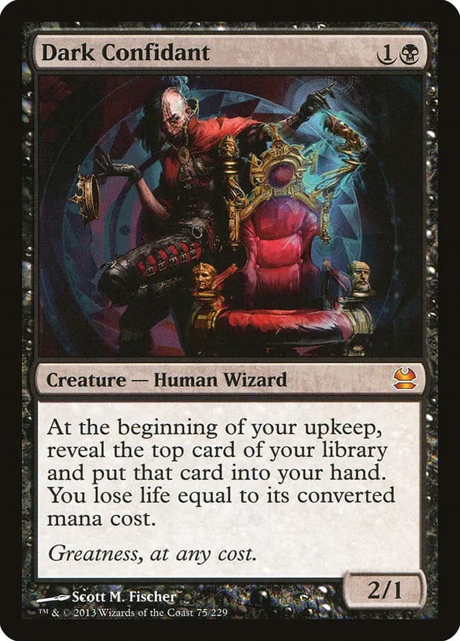 Card image of Dark Confidant