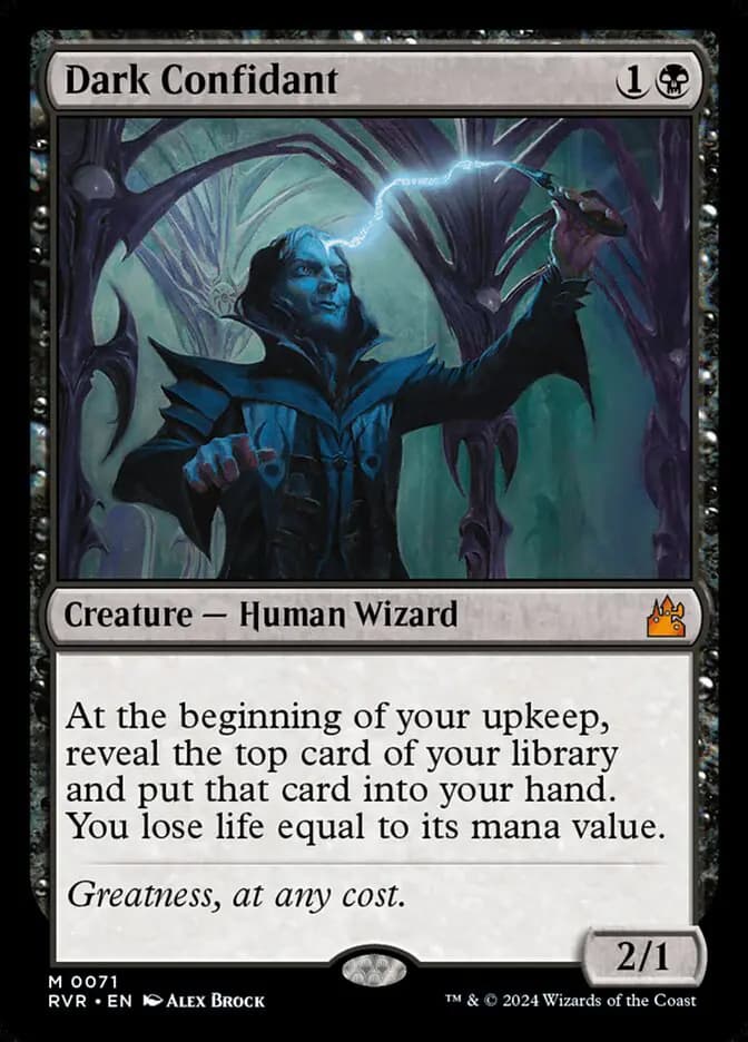 Card image of Dark Confidant