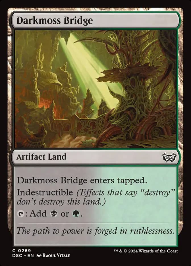 Card image of Darkmoss Bridge