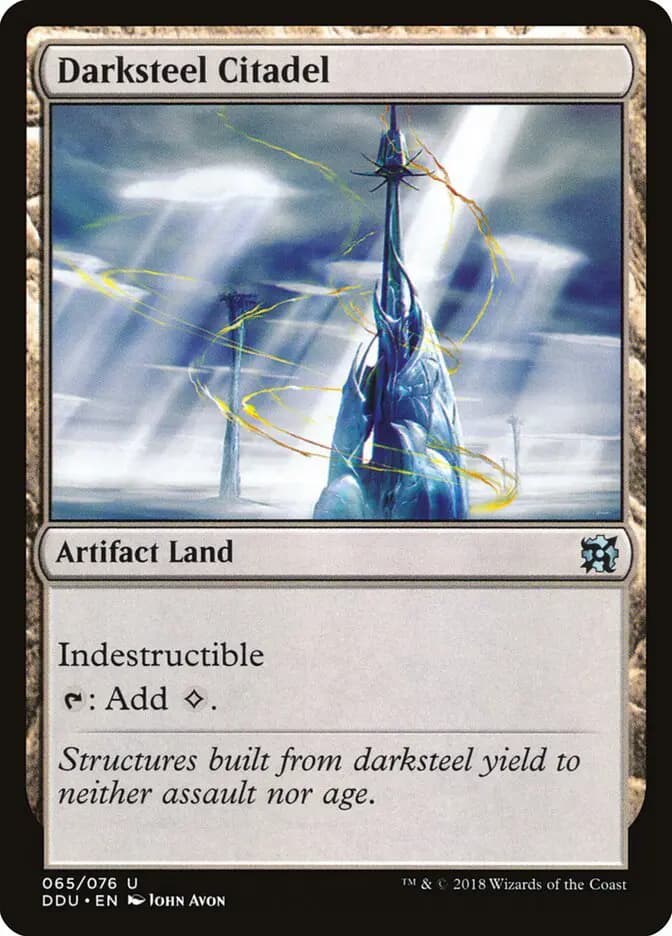 Card image of Darksteel Citadel