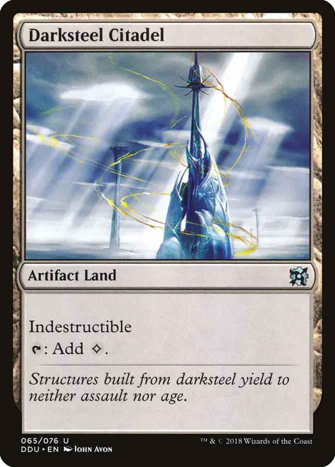 Card image of Darksteel Citadel