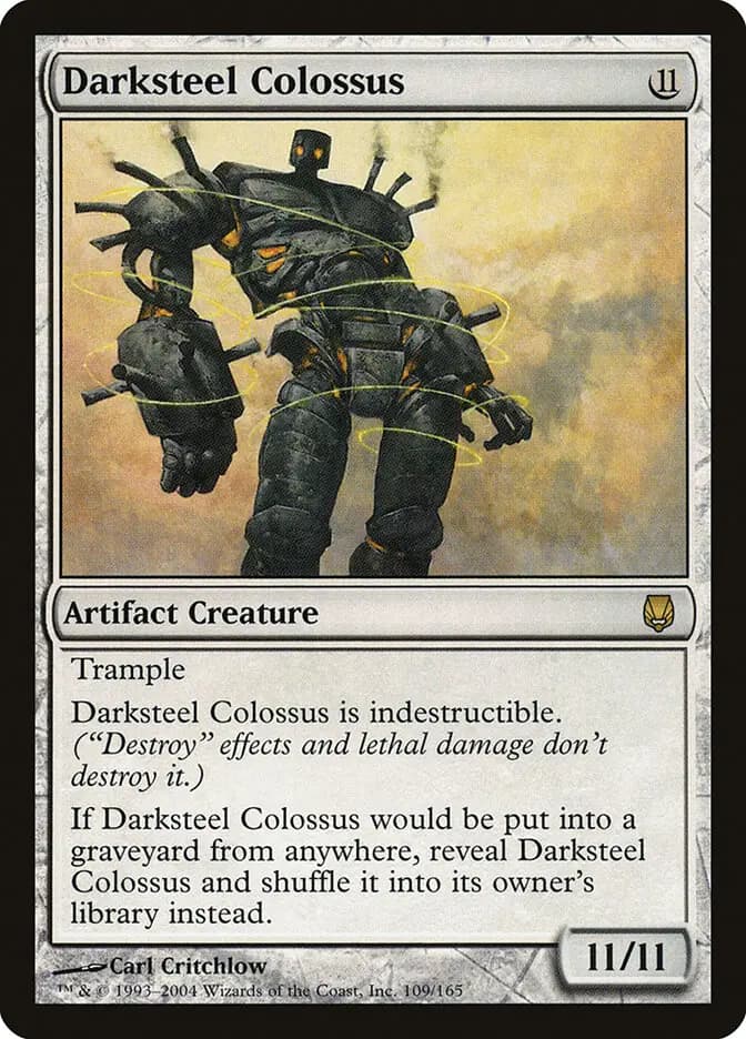 Card image of Darksteel Colossus