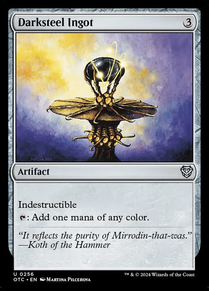 Card image of Darksteel Ingot