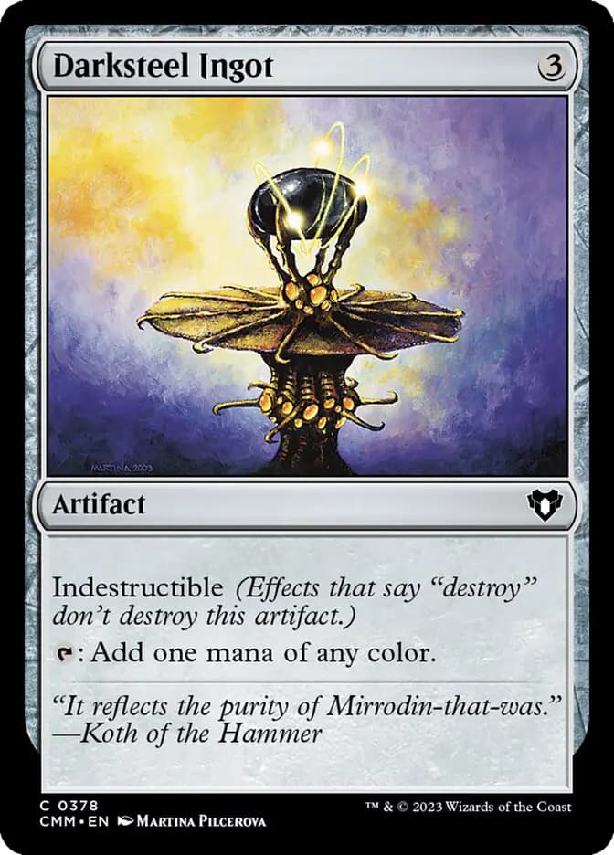 Card image of Darksteel Ingot