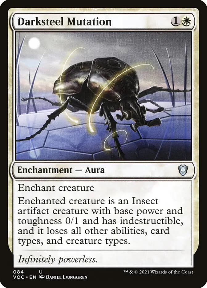 Card image of Darksteel Mutation