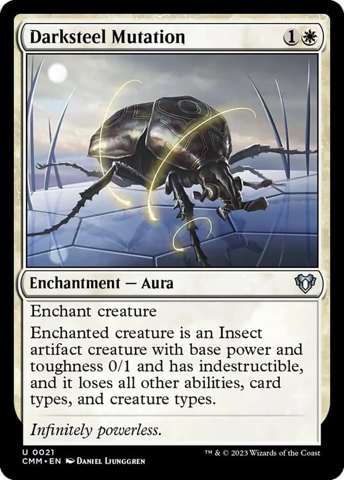 Card image of Darksteel Mutation