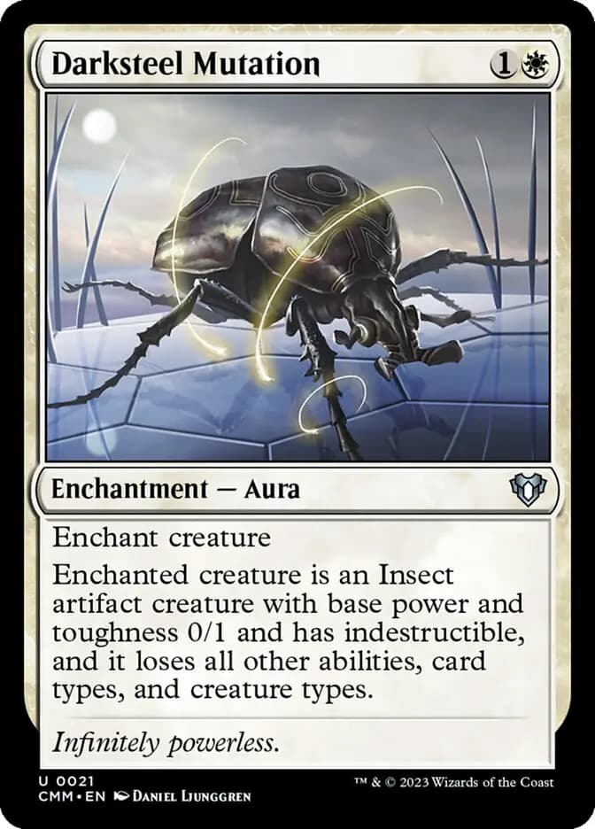 Card image of Darksteel Mutation