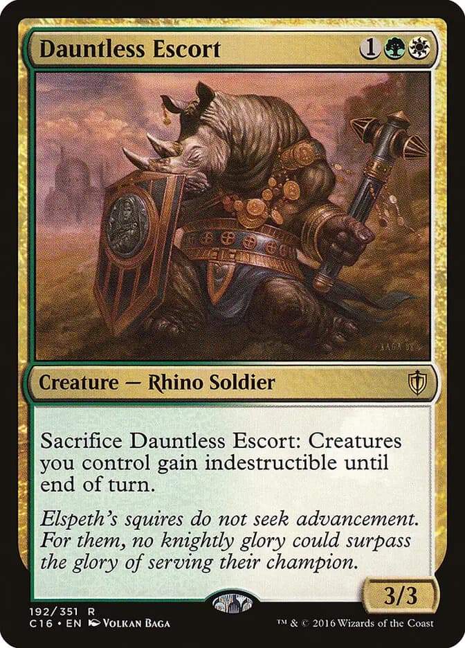 Card image of Dauntless Escort