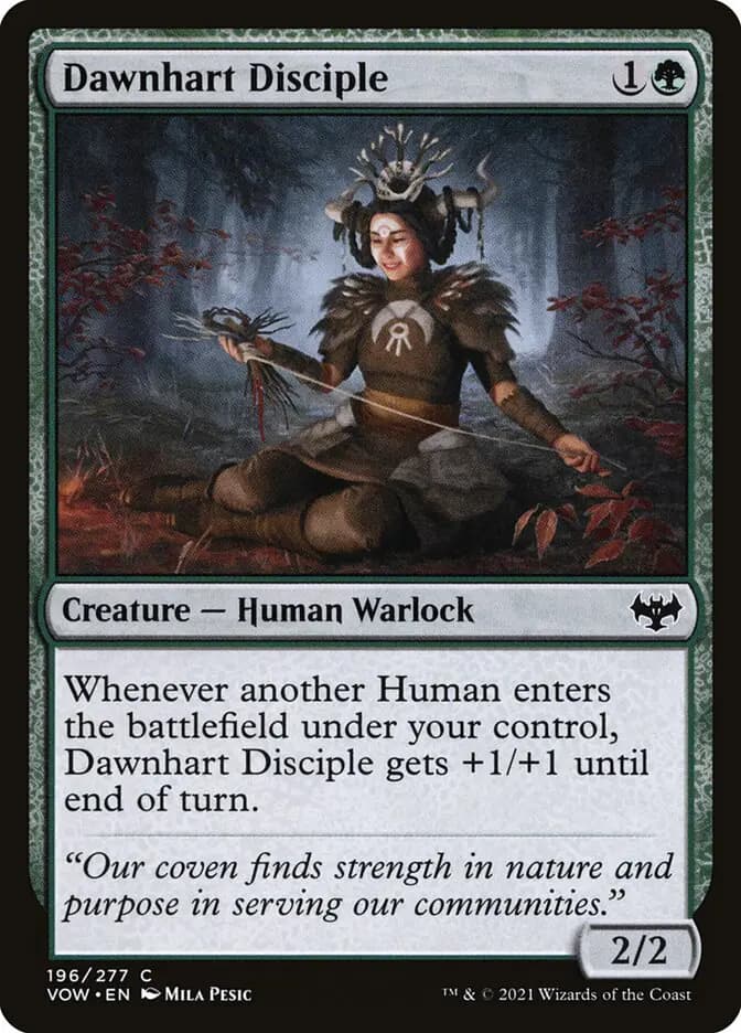 Card image of Dawnhart Disciple