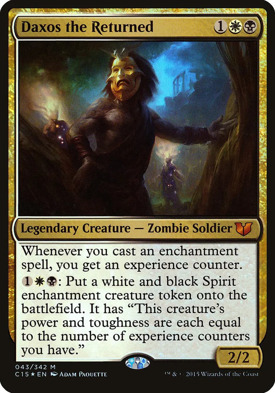 Card image of Daxos the Returned