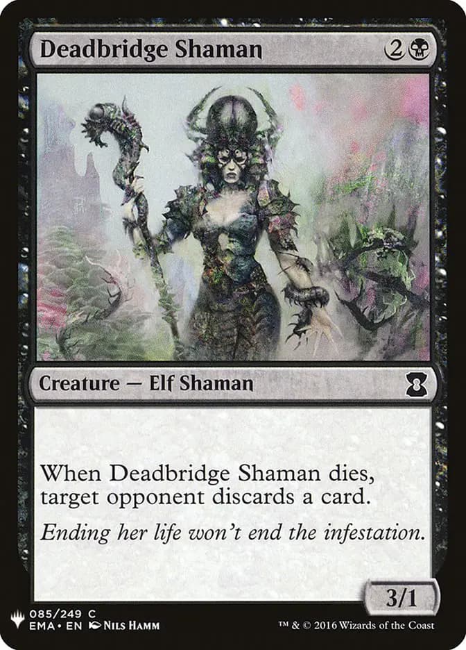 Card image of Deadbridge Shaman