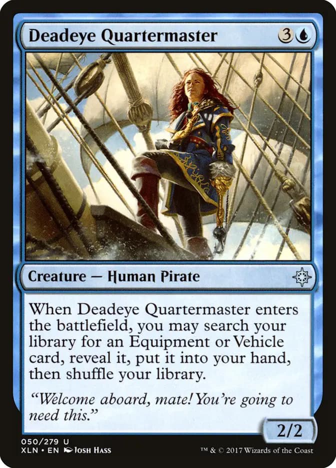 Card image of Deadeye Quartermaster