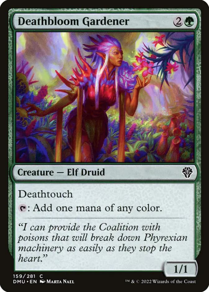 Card image of Deathbloom Gardener