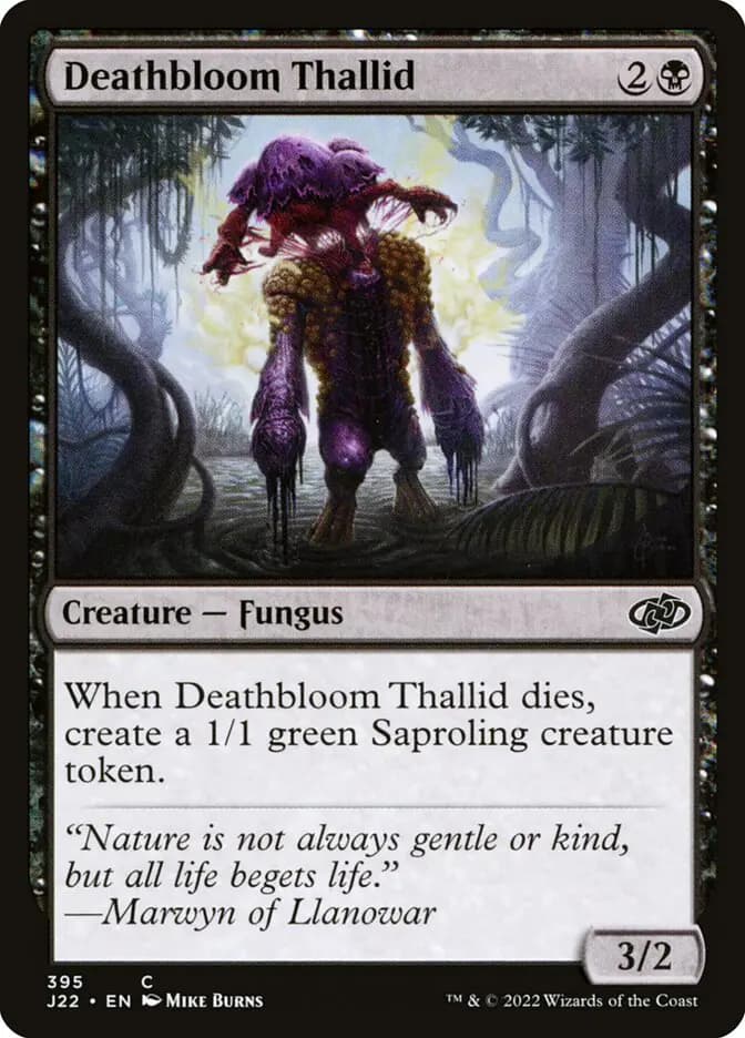 Card image of Deathbloom Thallid