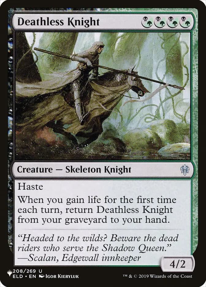 Card image of Deathless Knight