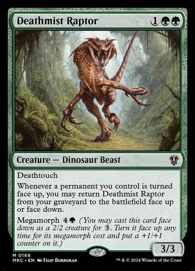 Card image of Deathmist Raptor