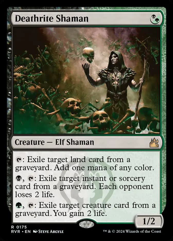 Card image of Deathrite Shaman