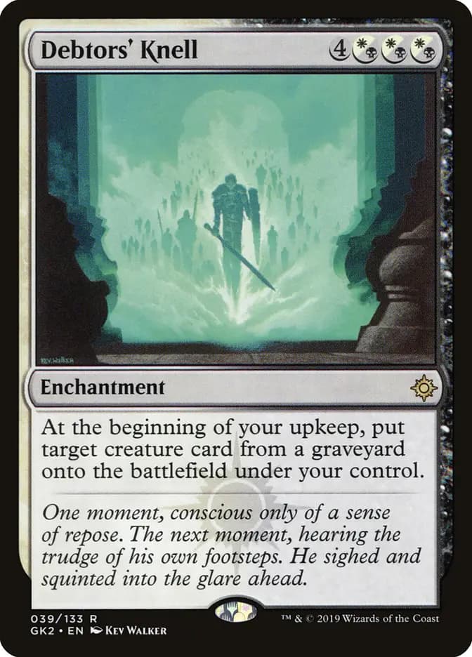 Card image of Debtors' Knell