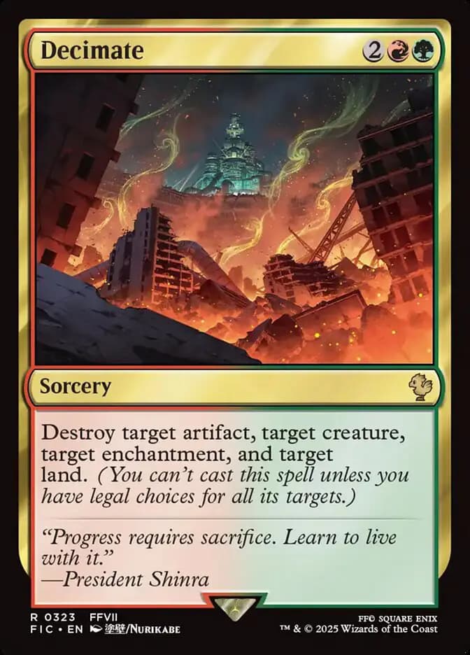 Card image of Decimate