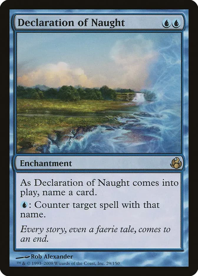 Card image of Declaration of Naught