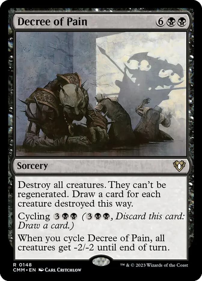 Card image of Decree of Pain